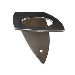 CO Curved Chrome Dryer Holder